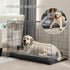 Bedsure Memory Foam Dog Bed for Extra Large Dogs, Orthopedic Waterproof with Removable Washable Cover, Grey