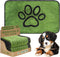 Qeils Reusable Dog Pee Pads, 2 Pack Super Absorbent & Leakproof Washable