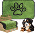 Qeils Reusable Dog Pee Pads, 2 Pack Super Absorbent & Leakproof Washable
