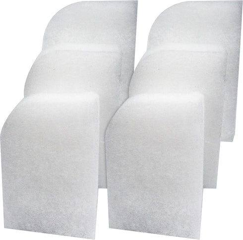6 Pack Water Polishing Pads for Aquariums, Compatible with Quick-Clear Mechanical Filter Media