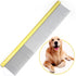 10in Large Dog Grooming Comb for Shedding, Metal Comb with Long Wide Tooth for Poodles and Goldendoodles, Gold