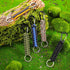 Fumete 20 Pcs Paracord Keychain, Military Braided Clip with Strap for Women, Men, Camping, Fishing, Hiking