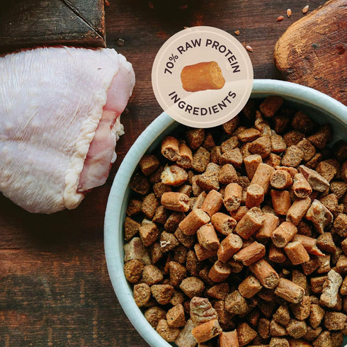 Wellness CORE Natural Grain Free Bowl Boosters Tender Dog Food Mixer Or Topper (Turkey & Chicken Recipe, 8-Ounce Bag)