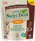 Nylabone Nutri Dent Dog Dental Chews, Small, 64 Count, Natural Teeth Cleaning & Breath Freshener