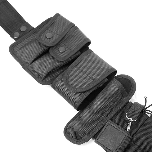 Noa Store Duty Belts for Law Enforcement | Police Belts with 10 Components Pouches & Holster Gear
