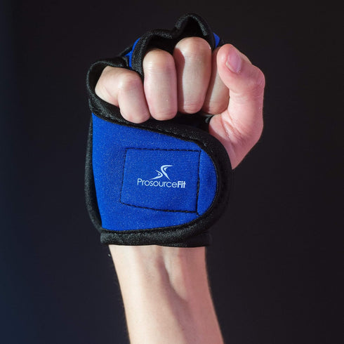 ProsourceFit Weighted Gloves - Pair of Heavy Duty 2 lb.