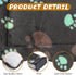 4 Pack Ultra Soft Dog Cat Bed Mat - Cozy Washable Thickened Pad with Cute Prints - Reversible Fleece for Small Animals
