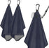 Magnetic Golf Towel - 2 Pack with Microfiber Wire Cleaning Cloth Block and Strong Magnet for Golf Bags