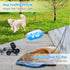 Dog Tie Out Cable for Camping, 50ft Reflective Overhead Trolley System for Dogs up to 300lbs, Portable Dog Runner