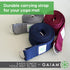 Gaiam Easy-Cinch Yoga Mat Sling - Durable Carrying Strap with Metal D-Rings for Secure Fit (No Mat Included)