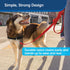 PetSafe Nylon Dog Leash, Red 3/4" x 6' - Strong, Durable, Traditional Style with Easy to Use Bolt Snap