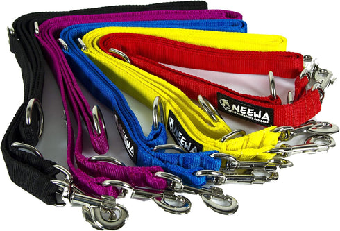 Neewa Adjustable Dog Leash, 2m/6.5ft, Black