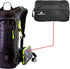 Sports Backpack Daypack, 10L Capacity, Lightweight for Day Hike with Extra Phone Pocket > WATER BLADDER NOT INCLUDED