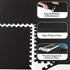 6-Pack 24 EVA Foam Mat Tiles - SQ FT of Interlocking Padding for Garage, Playroom, or Gym Flooring - Workout Mat