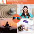 Lavender Silk Eye Pillow - Aromatherapy Eye Pillows for Meditation and Relaxation (Amethyst)