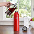 Healthy Human Stainless Steel Water Bottle, Double Walled Vacuum Insulated, 40 oz / 1183 ML, Red Hot
