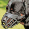 BARKLESS Dog Muzzle - Soft Basket Silicone Muzzle for Dogs, Breathable Cage Mouth Cover for Training