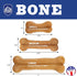 Himalayan Pet Supply Dog Chew Bone, Medium, Long Lasting, 100% Natural, Healthy & Safe for Dogs 45 lbs and Under
