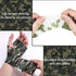 WALWAL 2" x 14.76 ft Camouflage Self-Adhesive Tape, Multifunctional Non-Woven Fabric Stealth Tape for Hunting Gear