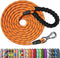 NTR 100FT Leash for Large Breed Dog, Long Leash with Swivel Lockable Hook, Padded Handle, Reflective Thread for Walking