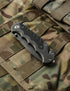 Smith & Wesson Border Guard SWBG10S Folding Knife, 8.3in High Carbon S.S. with 3.5in Serrated Tanto Blade, Aluminum