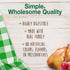 Nylabone Healthy Edibles Natural Dog Chews, Long Lasting Turkey & Apple Treats, X-Large/Souper