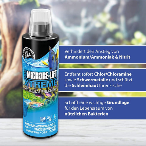 MICROBE-LIFT XTA16 Xtreme Water Conditioner Treatment for Aquariums and Fish Tanks, 16 Ounces