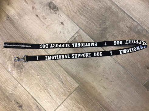 Emotional Support Dog Leash - Identification with or Without an Emotional Support Animal Vest, Includes Five ESA