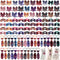 Reginary 100 Pcs Dog Bow Tie Collar Set, 40 Neckties, 30 Puppy Bow Ties, 30 Collar Flowers for Small Medium Dogs
