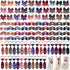 Reginary 100 Pcs Dog Bow Tie Collar Set, 40 Neckties, 30 Puppy Bow Ties, 30 Collar Flowers for Small Medium Dogs