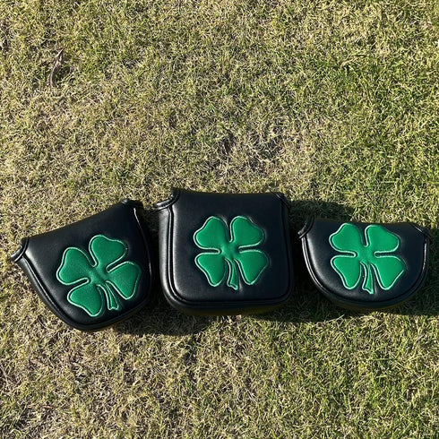 Montela Golf Putter Cover for Mallet Putter, Leather Headcover with Magnetic for Taylormade Odyssey 2ball Scotty Cameron