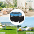 Love's Cabin Pet Puppy Dog Playpen, Medium Dog Tent Crates Cage, Portable Indoor/Outdoor Playpen with Removable Zipper