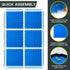 ProsourceFit Extra Thick Puzzle Exercise Mat, EVA Foam Interlocking Tiles for Home and Gym Flooring