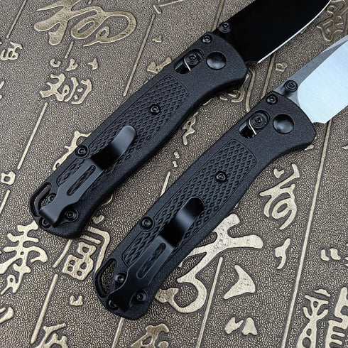 Thumb Open Mini EDC Folding Pocket Knife, Axis Lock with 2.7'' 8Cr13MoV Blade, Glass Reinforced Nylon Handle