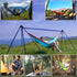 Heavy Duty Carabiner Clip, 855lbs, 3" Iron Caribeaners for Hammocks, Camping, Hiking, Keychains, Outdoors