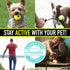 Franklin Pet Supply RSF Squeak Mini 1.75" Tennis Balls, Dog Toy Squeaks When Squeezed, Pack of 12