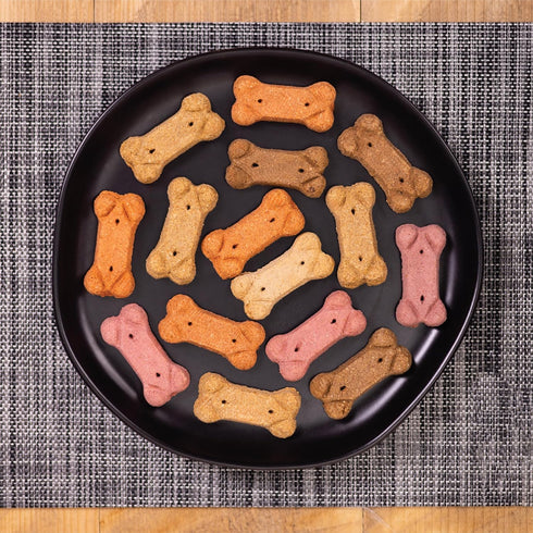 Multi Flavored Dog Biscuits, 6 lb. Tub
