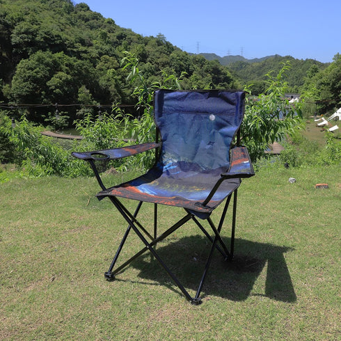 Northroad Camping Chair Portable Camp Chair, Folding Lawn Chair with Cup Holder for Outdoor Camping, Hiking, Travel