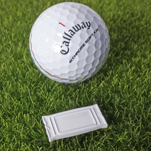 Happy Gilmore Golf Ball Marker with Magnetic Hat Clip - Funny Golf Accessories Gift for Men