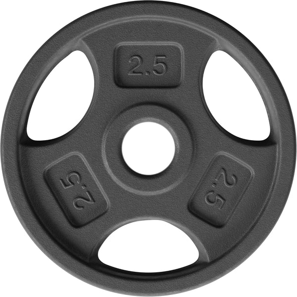 Yes4All Standard 1" Cast Iron Weight Plate, Ideal for Strength Training, Multiple Weights Available