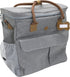 SPORT PET Designs Cat Carrier, Grey Airline Soft Carrier with Zipper Lock, Foldable Travel Bag for Pets (CM-10204)