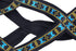 Weight Pulling Sledding Dog Harness, X-Back Style, Black, Large, 21" Neck Circumference