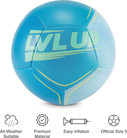 LVL Up Dark Web Performance Soccer Ball Bundle