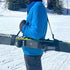 StoreYourBoard Ski Carrier Straps, Adjustable Heavy-Duty Shoulder Sling System (2 Pack)