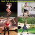 ProsourceFit Tube Resistance Bands Set with Attached Handles, Door Anchor, Exercise Guide for Home Workouts