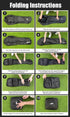 Golf Club Bag Rain Cover - Dustproof Waterproof Foldable Golf Club Dirt Cover Bag