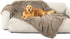 Bedsure Waterproof Dog Blankets for Large Dogs, Calming Cat Blanket, Washable Faux Fur Pet Throw, 60"x80", Brown