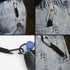 Backpacks, BRAVESHINE Paracord Keychain Carabiner Clip, D Ring Lanyard Hanger Stroller Hook for Water Bottle, Key, Men