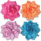 Dog Collar Flowers Attachment Set, Cat Bow Tie Flora Accessories for Grooming (OD 8cm, 4pcs)