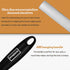 Hoof Knife Sharpener, 5 Inch Farrier Tool Honing Rod with Diamond Coating for Sharp Hoof Knives
